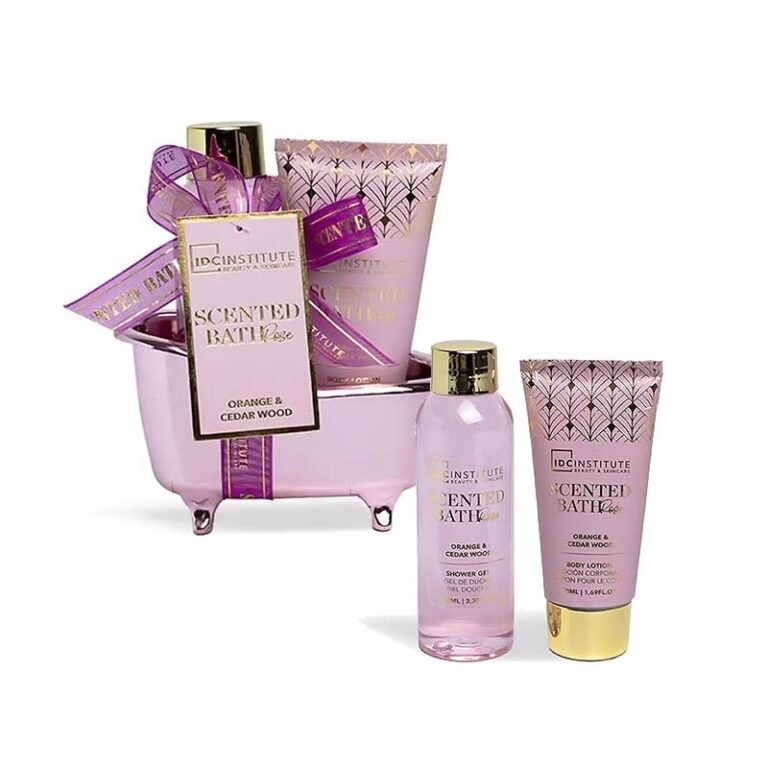 IDC Scented Bath Rose Set Orange & Cedar Wood – Σετ Περιποίησης