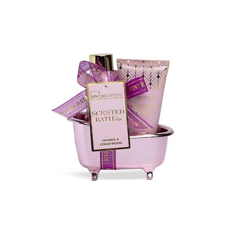 IDC Scented Bath Rose Set Orange & Cedar Wood – Σετ Περιποίησης