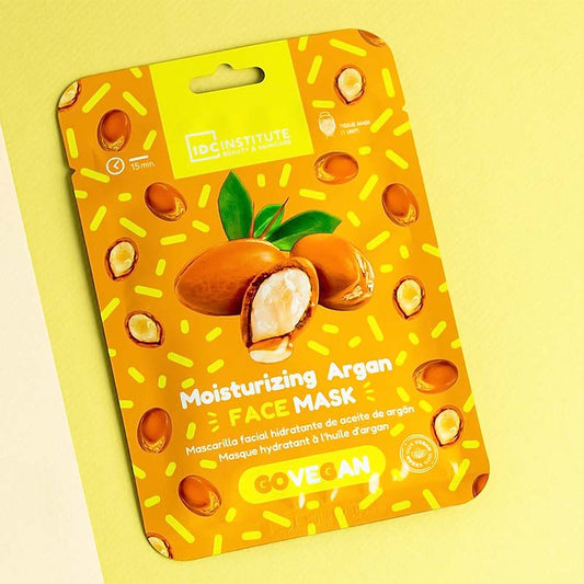 IDC Go Vegan Face Mask Argan 23gr – Μάσκα Πανί Ενυδάτωσης