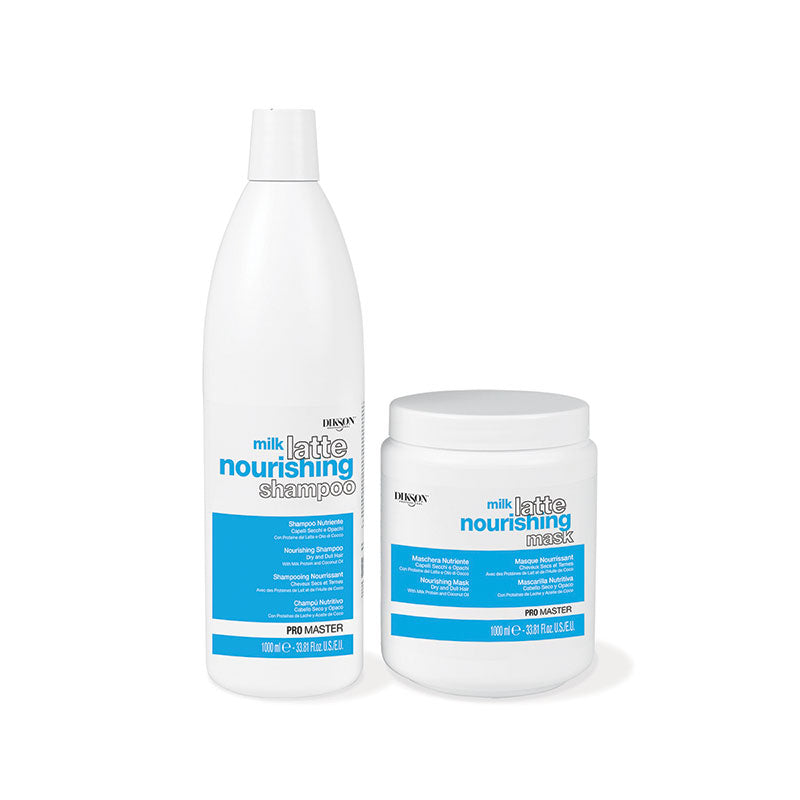 Dikson Σαμπουάν και Μάσκα Milk Latte Nourishing για ενυδάτωση Promaster