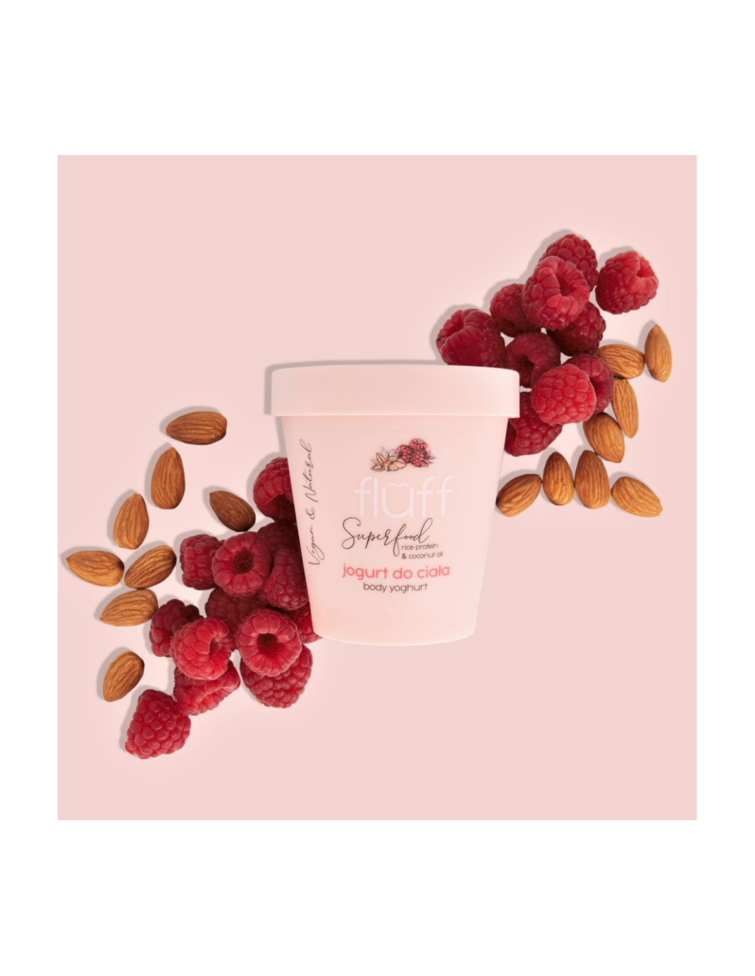Fluff Raspberry with Almonds Body Yoghurt 180ml