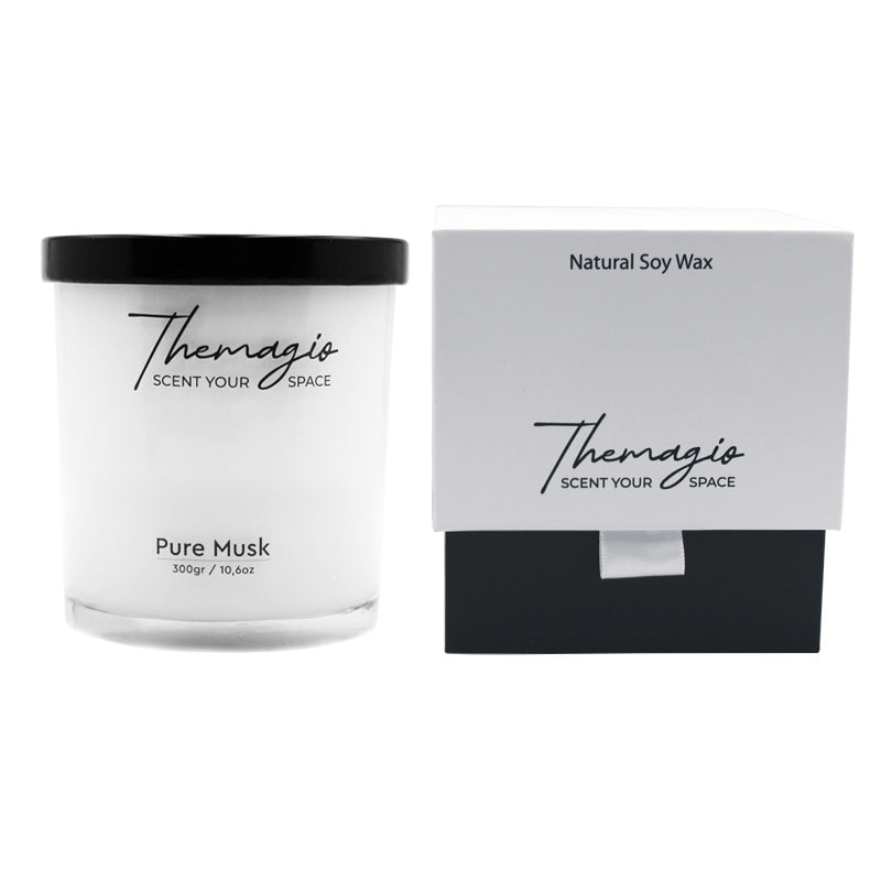 Αρωματικό Κερί Σόγιας Pure Musk 300gr