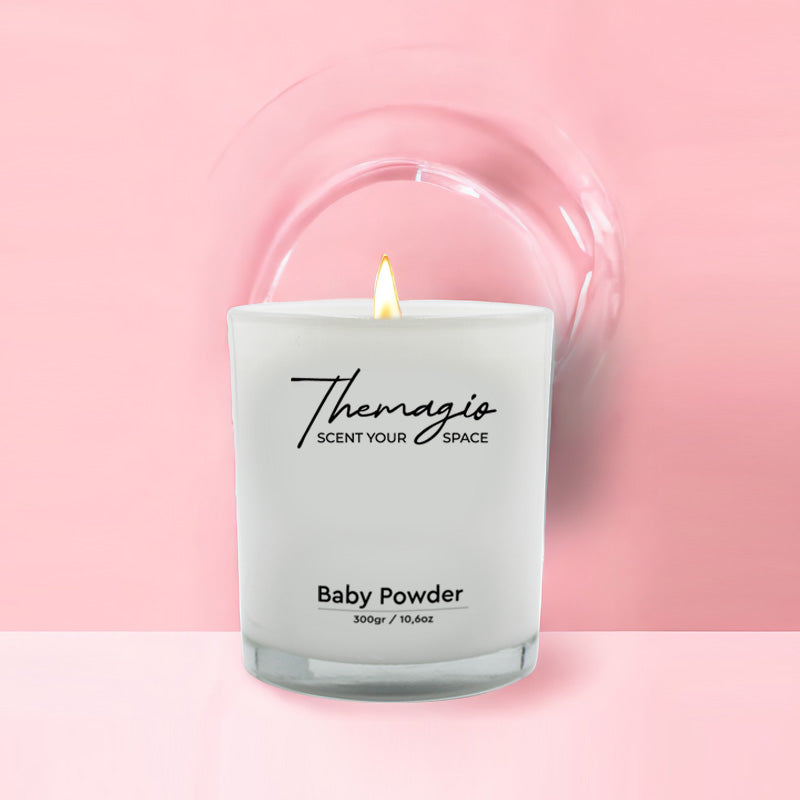 Αρωματικό Κερί Σόγιας Baby Powder 300gr