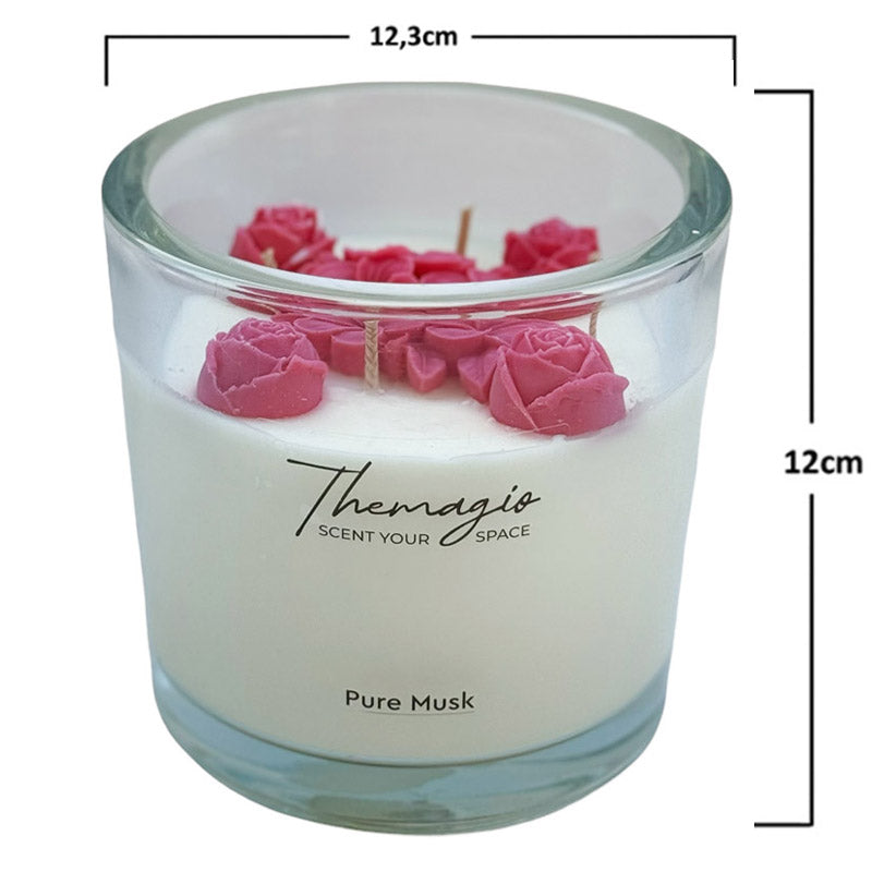 Αρωματικό Κερί Σόγιας Pure Musk 700gr
