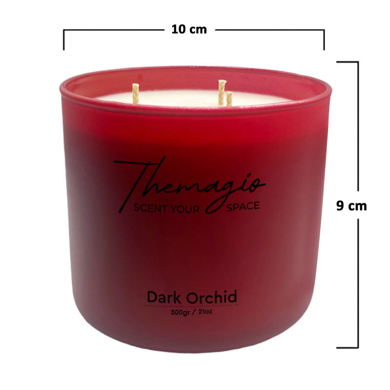Αρωματικό Κερί Σόγιας Dark Orchid 500gr