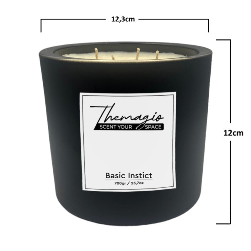 Αρωματικό Κερί Σόγιας Basic Instict 700gr