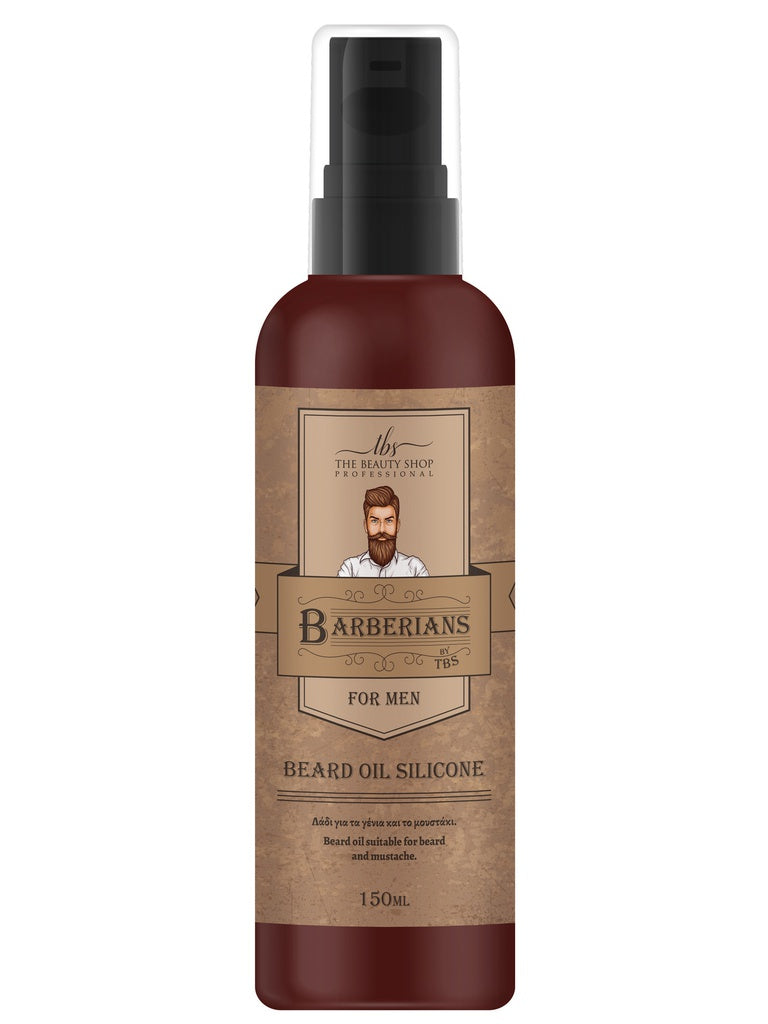 BEARD OIL SILICONE 150ML BARBERIAN (ΛΑΔΙ ΣΙΛΙΚΟΝΗΣ)
