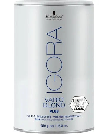 Schwarzkopf Igora Vario Blond Plus Lightener Σκόνη Ξανοίγματος έως 7 Τόνους 450gr