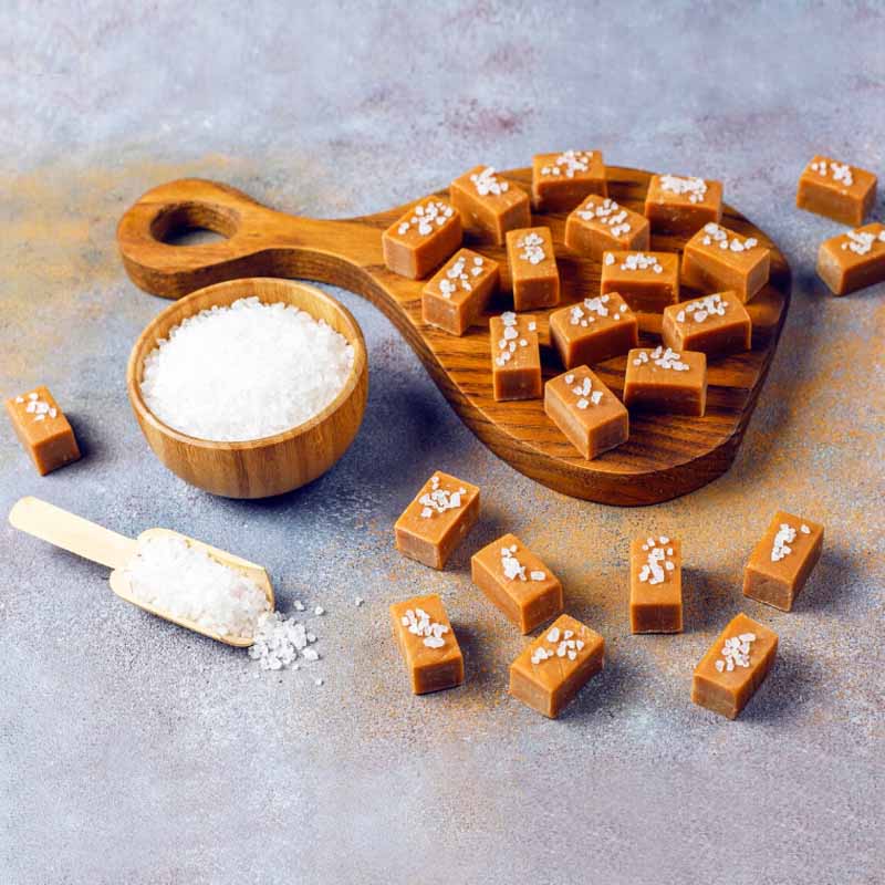 Wax Melt Χειροποίητη Αρωματική Μπάρα Σόγιας 55gr Salty Caramel