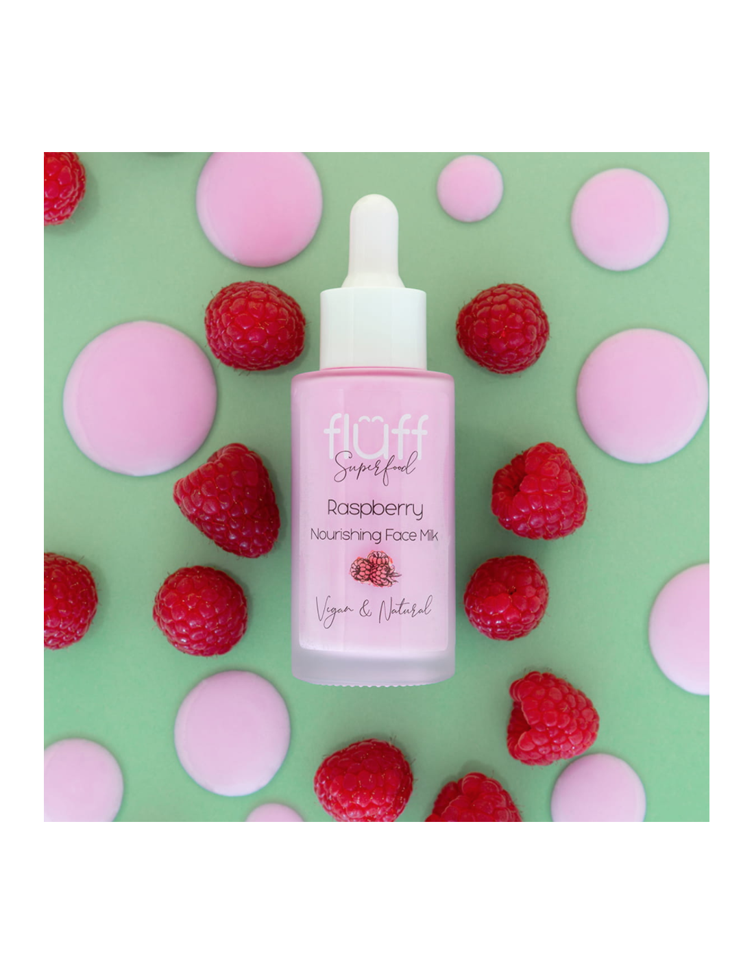Fluff Raspberry Nourishing Face Milk 40ml