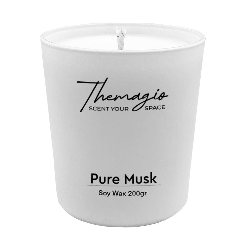Αρωματικό Κερί Σόγιας Pure Musk 200gr