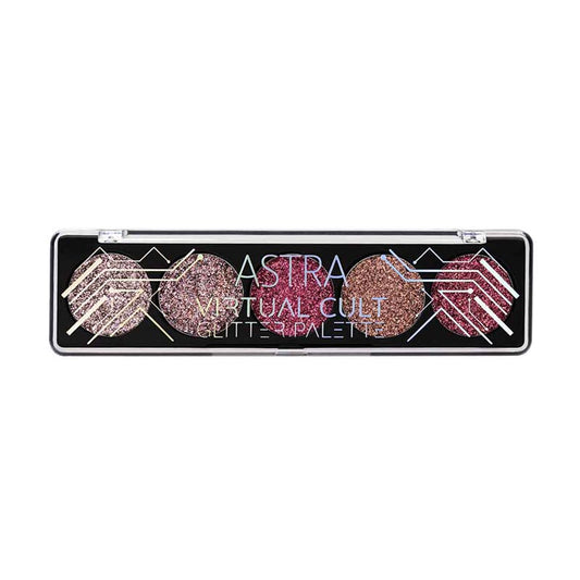 Glitter παλέτα σκιών Virtual Cult Pink