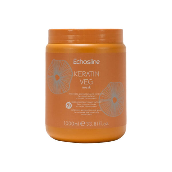 Echosline Mάσκα μαλλιών με κερατίνη Keratin Veg