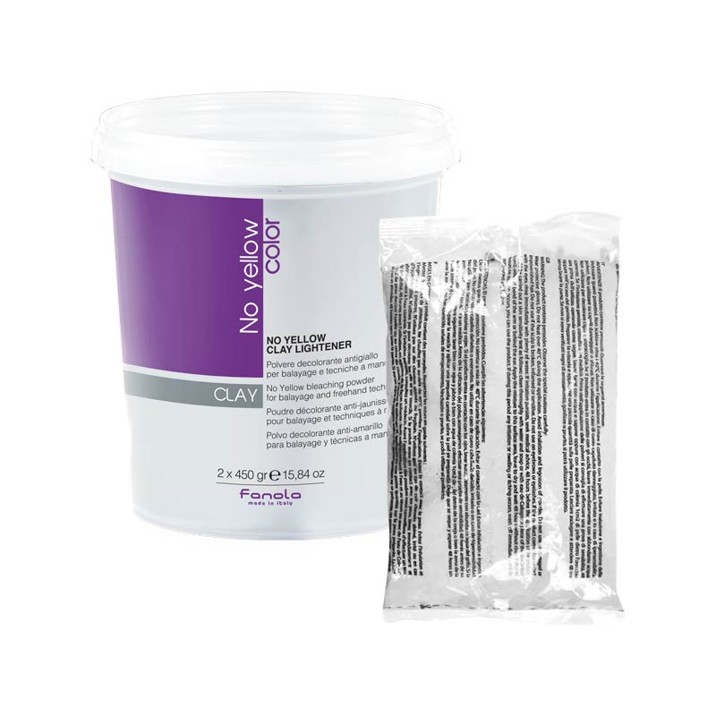 Fanola Nτεκαπάζ για balayage και ελεύθερες τεχνικές No yellow Clay 500gr