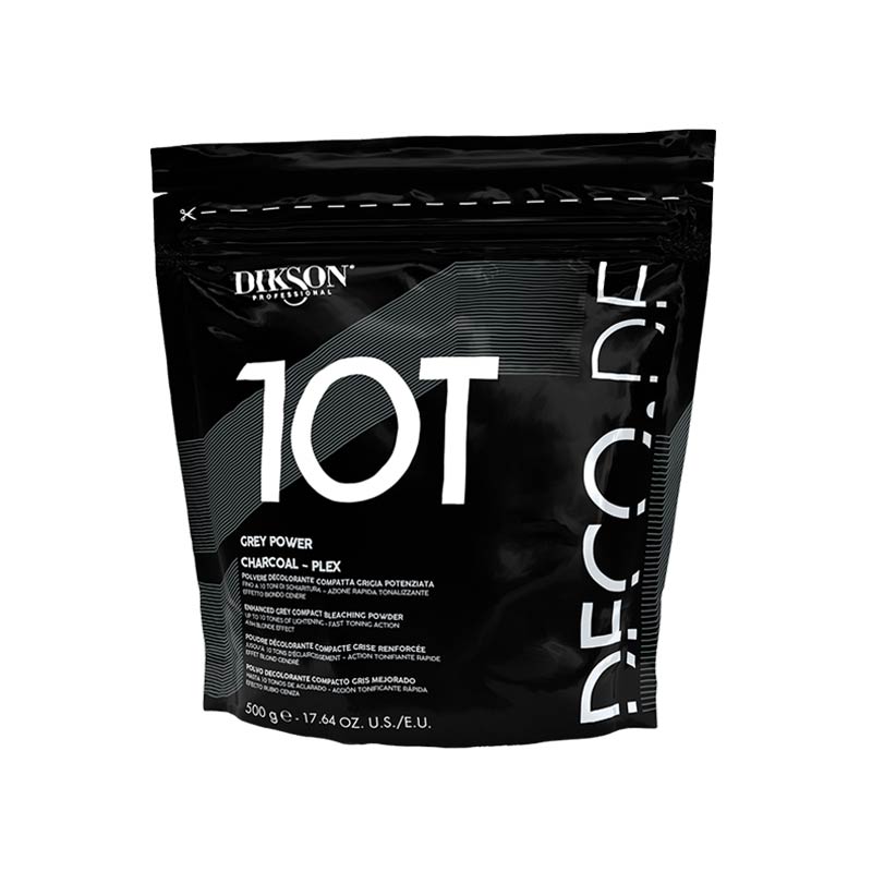 Dikson Ντεκαπάζ μαύρο με plex 10 τόνων Grey power 500gr