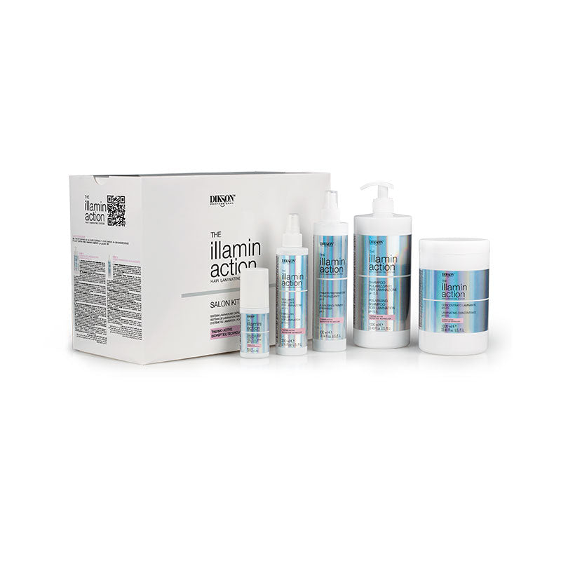 Dikson Θεραπεία μαλλιών εφέ καθρέφτη Illaminaction Salon kit