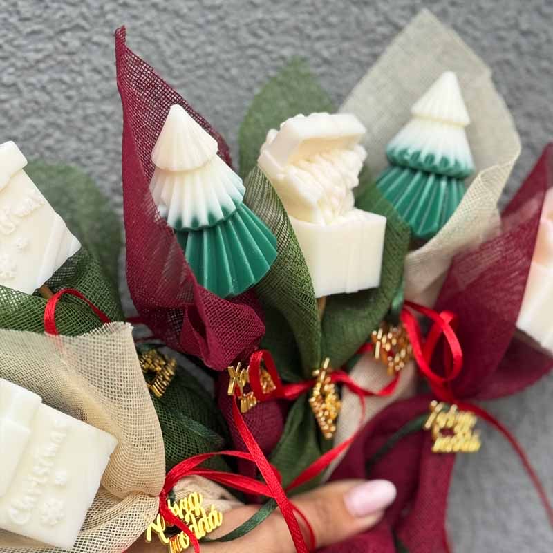 Christmas Gift Γούρι από Αρωματικό Κερί Σόγιας