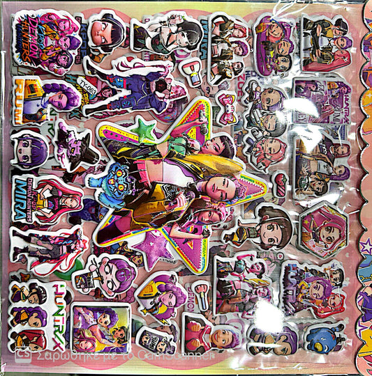Αυτοκόλλητα - Stickers K-pop Demon Hunters 76PCS