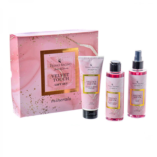 Beauty Box 3pcs Velvet touch Body Mist 150ml, Shower Gel 150ml & Body Lotion 100ml