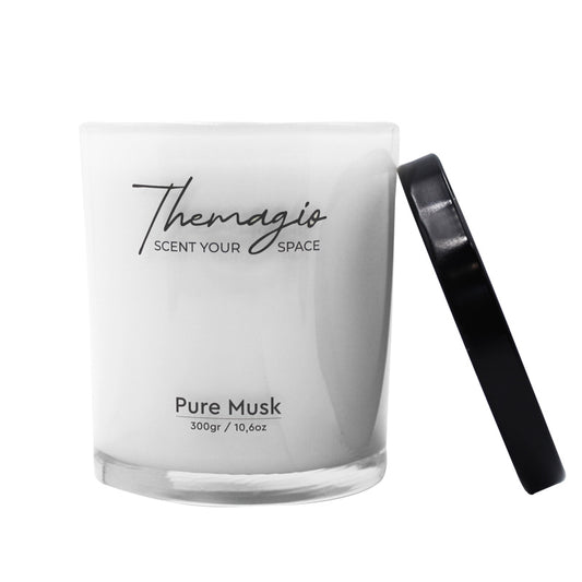 Αρωματικό Κερί Σόγιας Pure Musk 300gr