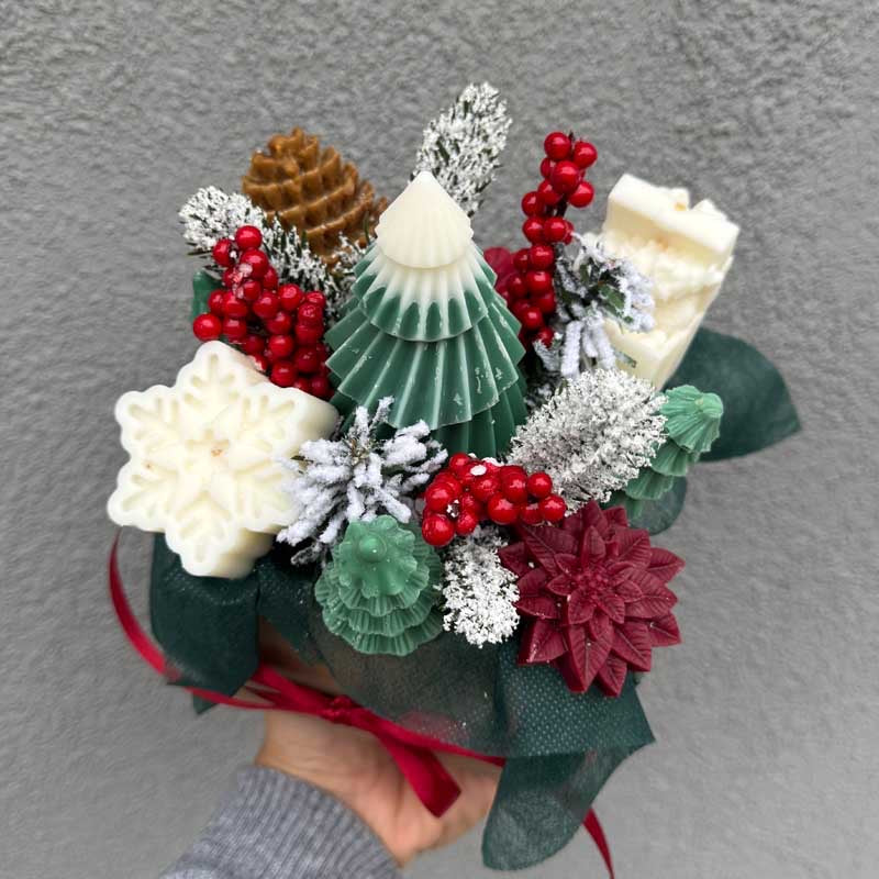 Christmas Edition Αρωματικό Μπουκέτο craft κουτί 10x10cm