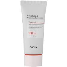 Cosrx Vitamin E Vitalizing Sunscreen Αντηλιακό Προσώπου SPF 50+, 50ml