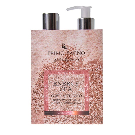 Energy Spa Κρεμα Χεριων Και Σωματος 300ml & Αφρολουτρο 300ml Duo