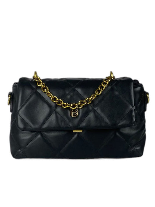Bag to Bag Γυναικεία Τσάντα 'Ωμου Μαύρη sw8602