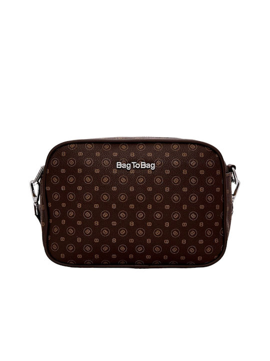 Bag to Bag Γυναικεία Τσάντα Χιαστί Καφέ YR3503